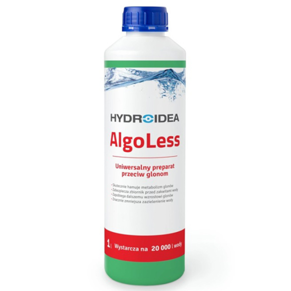 Hydroidea AlgoLess 1000ml / 1L - zapobiega glonom oczko wodne